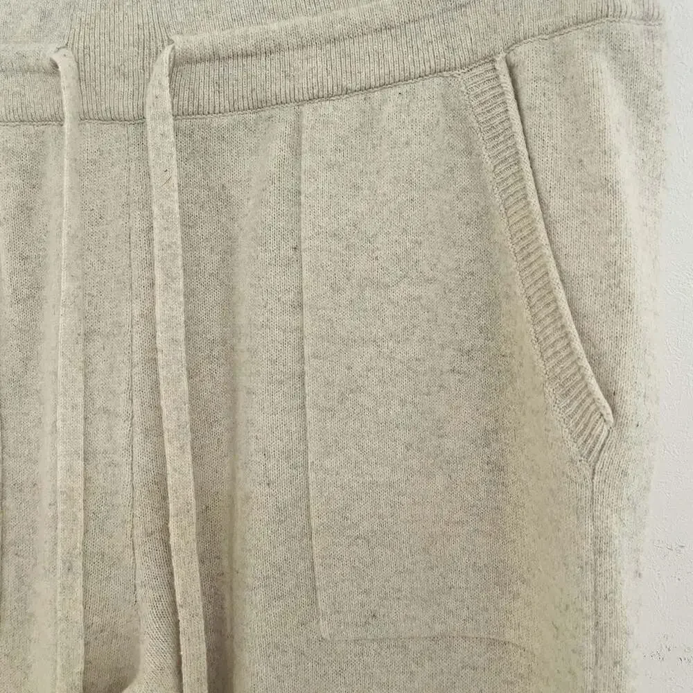 Splendid Collection Women's Cashmere Sweatpants Beige - Picture 3 of 8